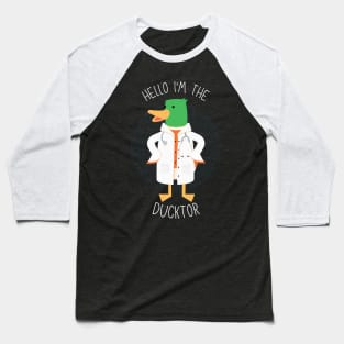 Doctor Duck Baseball T-Shirt